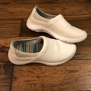 White Dansko Slip Resistant Nursing Shoes